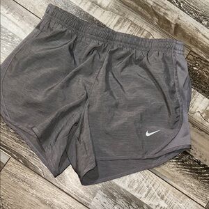 Girls Nike Charcoal Running Shorts